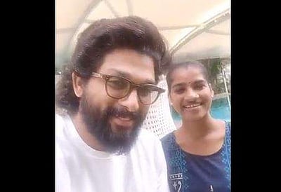 இன்ஸ்டா ஆசை.. வீட்டில் பணிபுரியும் பெண்ணுக்கு உதவிய அல்லு அர்ஜுன்!