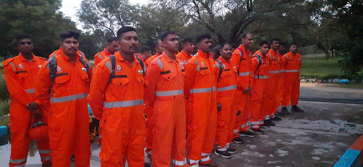 அதிகனமழை எச்சரிக்கை! சென்னைக்கு விரைந்தது தேசிய பேரிடர் மீட்புப் படை!