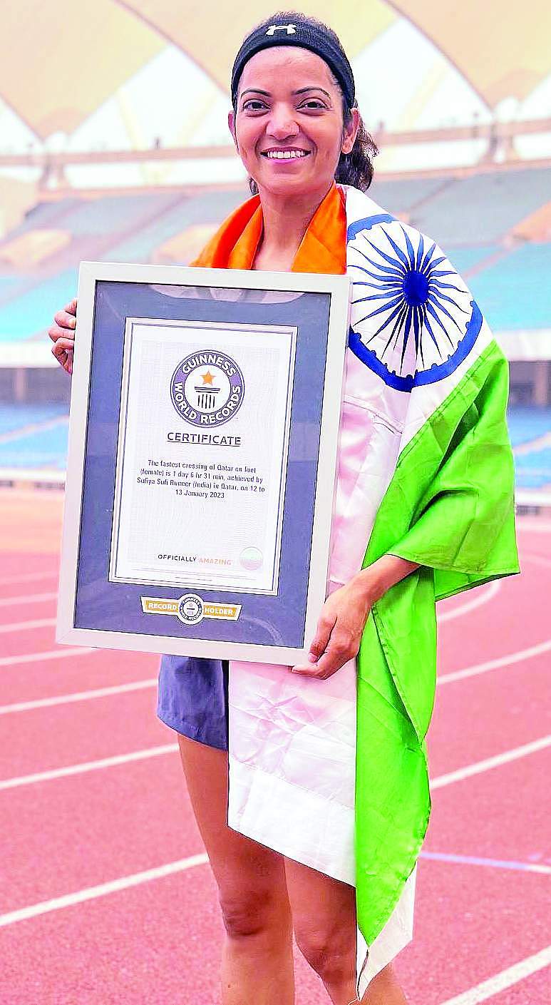 மாரத்தான் மங்கை!