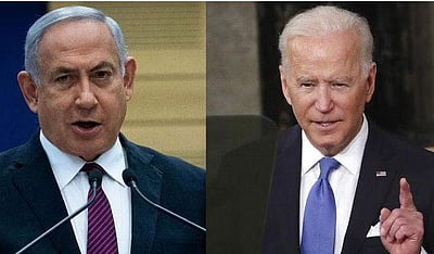 காஸாவை இஸ்ரேல் ஆக்கிரமிப்பதற்கு  பைடன்  எதிர்ப்பு!