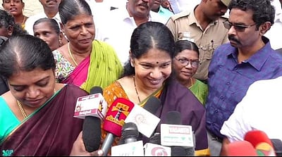 அண்ணாமலை எண்ணம் தமிழகத்தில் பலிக்காது - கனிமொழி எம்பி பேட்டி