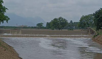 50 ஆண்டுகளுக்குப் பிறகு கௌசிகா நதியில் பெருக்கெடுத்து ஓடும் நீர்!