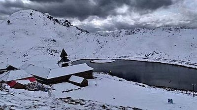 இமாச்சல பிரதேசத்தில் மிதமான பனிப்பொழிவு