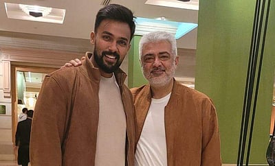 அஜித்துடன் ஆரவ்!