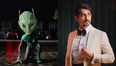 ஏலியனுக்குக் குரல் கொடுத்த சித்தார்த்!