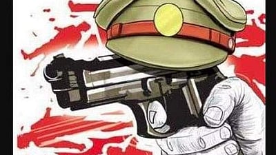 மனைவி குழந்தைகளை சுட்டுக்கொன்று காவலர் தற்கொலை! 