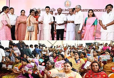 புயல் நிவாரணம் ரூ.6,000 வழங்கும் பணியை முதல்வர் தொடங்கி வைத்தார்!