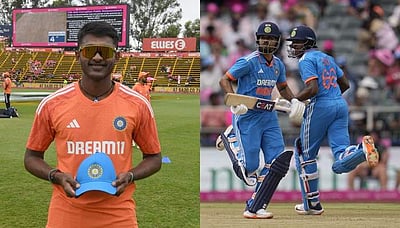 அறிமுகப் போட்டியில் அரை சதமடித்த தமிழக வீரர் சாய் சுதர்ஷன்: இந்தியா அபார வெற்றி!