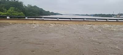 தாமிரவருணியில்  ஒரு லட்சம் கன அடிக்குமேல் நீர்வரத்து!