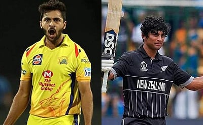 சென்னை சூப்பர் கிங்ஸில் ஷர்துல், ரச்சின்!