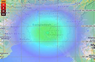 வங்கதேசத்தில் நிலநடுக்கம்: ரிக்டர் அளவில் 5.6-ஆகப் பதிவு