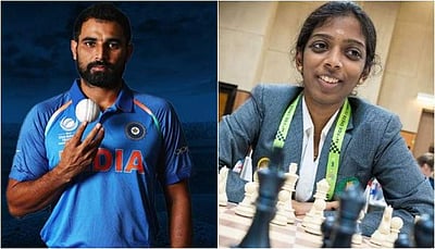 முகமது ஷமி, வைஷாலிக்கு அர்ஜுன விருது!