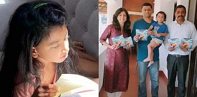 மறைந்த ஏழு வயது சிறுமி எழுதிய கதைப் புத்தகம்!