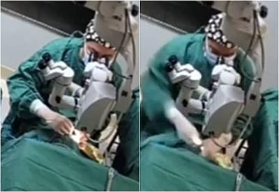 நோயாளியைத் தாக்கும் மருத்துவர்: வைரல் விடியோவின் பின்னணி?