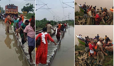 நிவாரணப் பணிகளில் ஈடுபட்டவர்களைப் பாராட்டிய முதல்வர்!