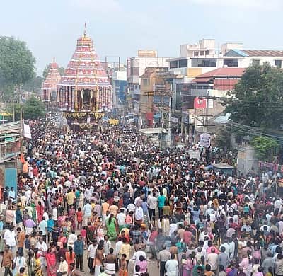 சிதம்பரம் ஸ்ரீநடராஜர் கோயில் தேரோட்டம்! நாளை ஆருத்ரா தரிசனம்