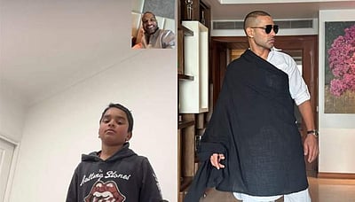 மகனே! உன்னைத் தொடர்புகொள்ள முடியவில்லை:  ஷிகர் தவான் உருக்கமான பதிவு! 