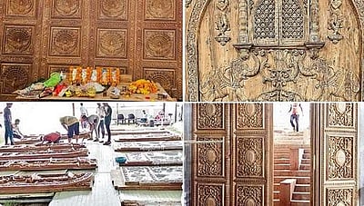 அயோத்தி ராமர் கோயிலுக்கு ஹைதராபாத்தில் இருந்து வரும் கதவுகள்