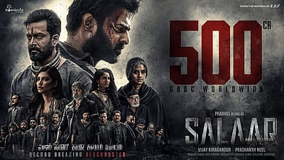 சலார் ரூ.500 கோடி வசூல்!