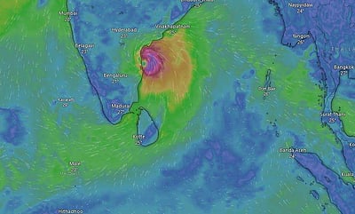 சென்னையைவிட்டு விலகத் தொடங்கியது மிக்ஜம் புயல்!