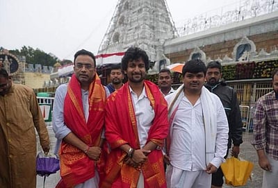 திருப்பதி சென்ற ஹாய் நான்னா படக்குழு!