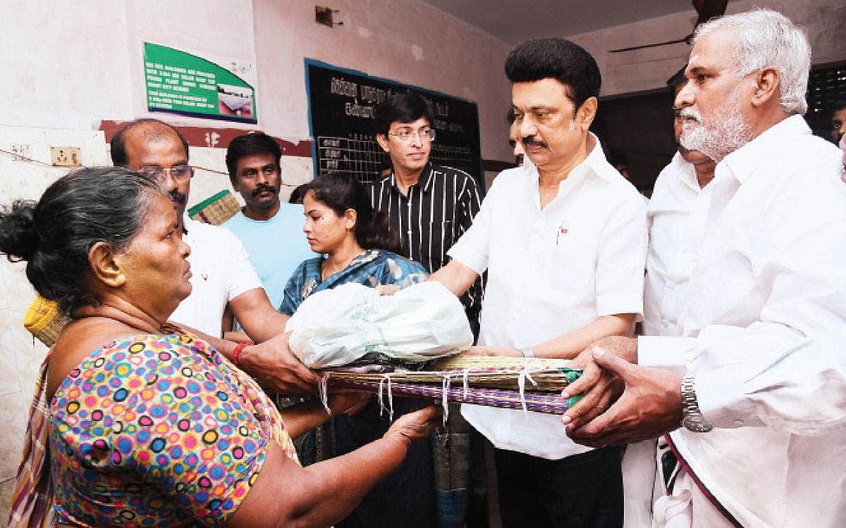 புயல் நிவாரணத்துக்கு ரூ.5,000 கோடி தேவை: மத்திய அரசுக்கு முதல்வா் மு.க.ஸ்டாலின் வேண்டுகோள்