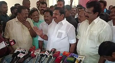 அதிமுக எந்த கட்சியை நம்பியும் இல்லை: எடப்பாடி பழனிச்சாமி பேட்டி