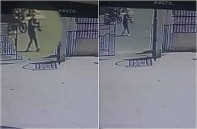 பல்கலை. வளாகத்தில் வெடிகுண்டுகளை வீசிய முகமூடி நபர்!