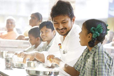 'காலை உணவுத் திட்டத்தால் மாணவர்கள் விரைவாக பள்ளிக்கு வருகின்றனர்'