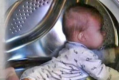 அதிசயம்... வாஷிங் மெஷினில் சிக்கிய குழந்தை 19 நாள்களுக்கு பின் உயிர் பிழைத்தது!