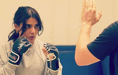 ’கூடுதல் பலத்துடன்..’ உடற்பயிற்சி விடியோவைப் பகிர்ந்த சமந்தா!