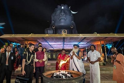 ஈஷாவில் குடியரசுத்தலைவர் திரெளபதி முர்மு