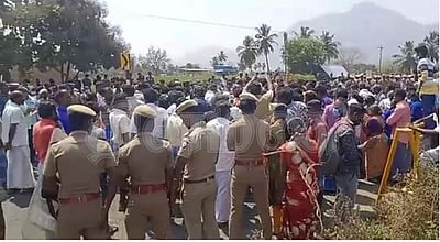 கர்நாடக வனத்துறையினர் துப்பாக்கிச் சூடு: ராஜாவின் உடல் போலீஸ் பாதுகாப்புடன் அடக்கம் 