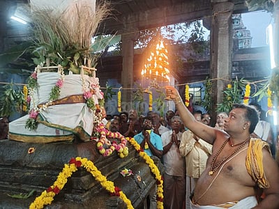 தென்காசி காசிவிஸ்வநாதசுவாமி கோயில் மாசி பெருவிழா தொடக்கம்!