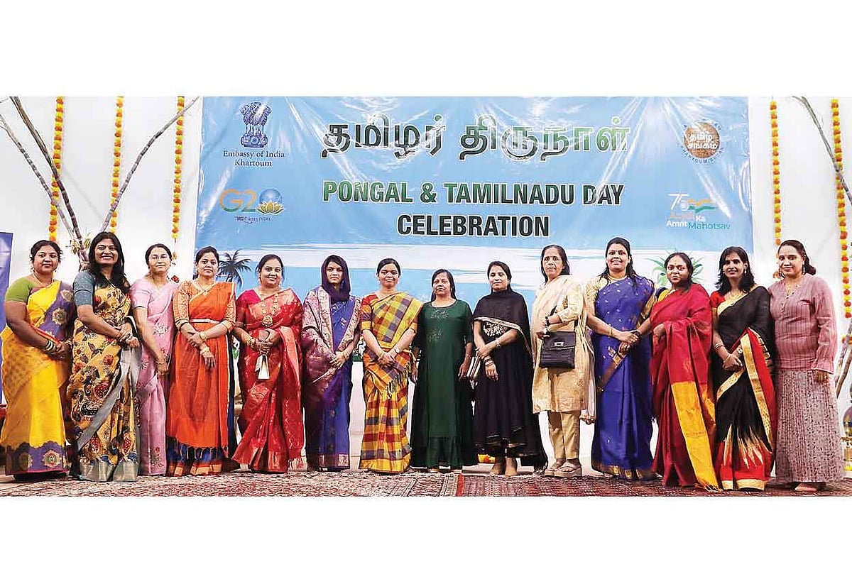 சூடான் : இந்தியர்களின் கொண்டாட்டம்..!