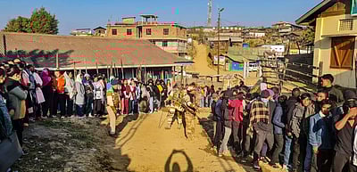 பிற்பகல் 1 மணி நிலவரப்படி மேகாலயத்தில் 44.73%, நாகாலாந்தில் 57.06% வாக்குகள் பதிவு 