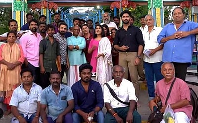 'கண்ணான கண்ணே' தொடரின் கடைசி நாள் படப்பிடிப்பு! விடியோ வெளியிட்ட நாயகன்!