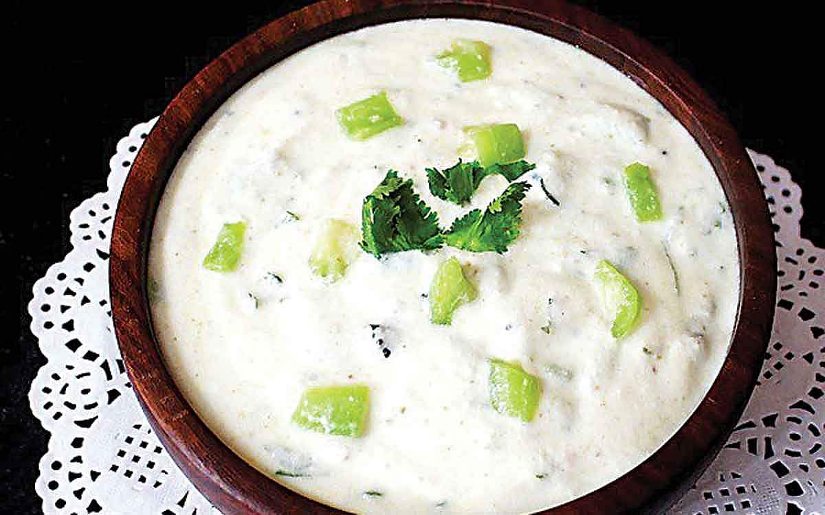 பீர்க்கங்காய் ரெய்தா