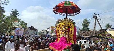 திருவாரூர் தியாகராஜர் கோயிலில் பங்குனி உத்திரத் திருவிழா பந்தல்கால் முகூர்த்தம்