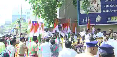 அதானி குழும விவகாரம்: சென்னையில் காங்கிரஸ் ஆர்ப்பாட்டம்