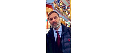 ஒரு வார பயணமாக லண்டன் சென்றாா் ராகுல் காந்தி