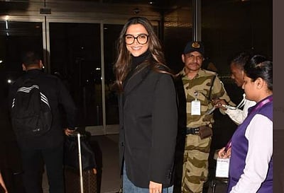 ஆஸ்கர் விருதைத் தொகுத்து வழங்க அமெரிக்காவுக்குப் புறப்பட்டார் தீபிகா படுகோன்!