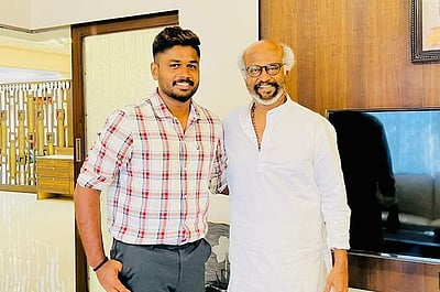 21 ஆண்டுகள் கனவு நனவானது: ரஜினியை சந்தித்த கிரிக்கெட் வீரர்! 