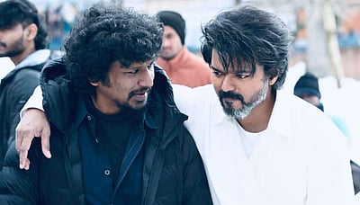 ‘எல்லாத்துக்கும் நன்றி அண்ணா’: லோகேஷ்-விஜய் புகைப்படம் வைரல்!