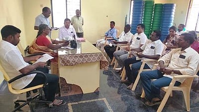 வரதராசன்பேட்டை பேரூராட்சிக் கூட்டம்