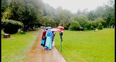 உதகையில் திடீா் மழை