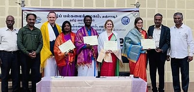 ஆண்டுதோறும் அயல்நாட்டவா்களுக்கு தமிழ் மொழிப் பயிற்சி தமிழ்ப் பல்கலை. துணைவேந்தா் தகவல்