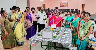 கல்லூரியில் பாரம்பரிய உணவுத் திருவிழா