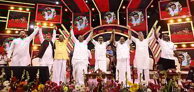 40 தொகுதிகளிலும் வெல்வதே இலக்கு: பிறந்த நாள் பொதுக்கூட்டத்தில் முதல்வா் மு.க.ஸ்டாலின்