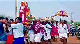 விராலிமலை அருகே அய்யனாா் கோயிலில் குதிரை எடுப்பு விழா